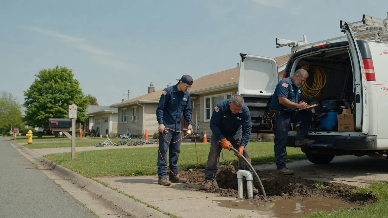 Slab Leak Detection in St Louis Park, MN near me